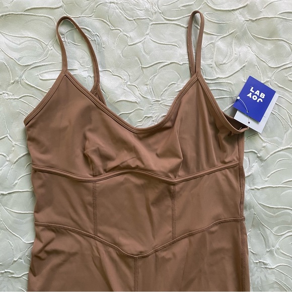 JoyLab Flare Leg Sleeveless Bodysuit Unitard Jumpsuit One-Piece M L XL NWT - Picture 12 of 14